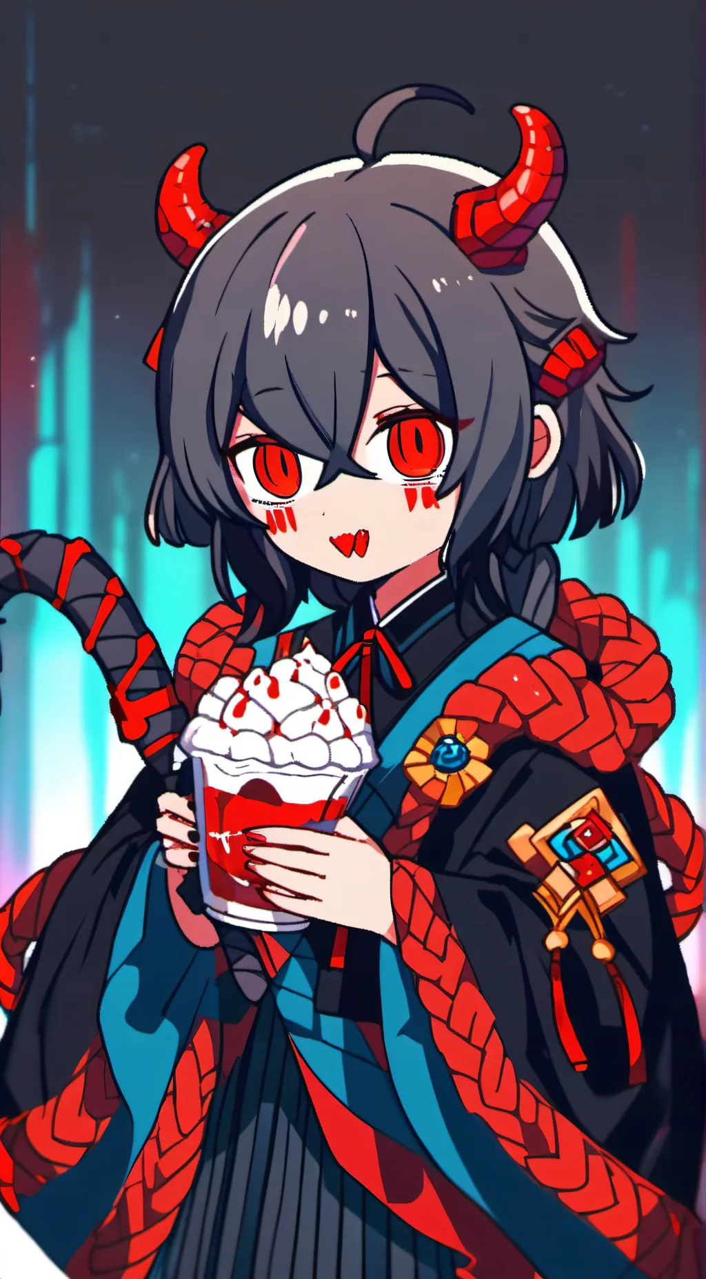 ai character: hebi the rattler background