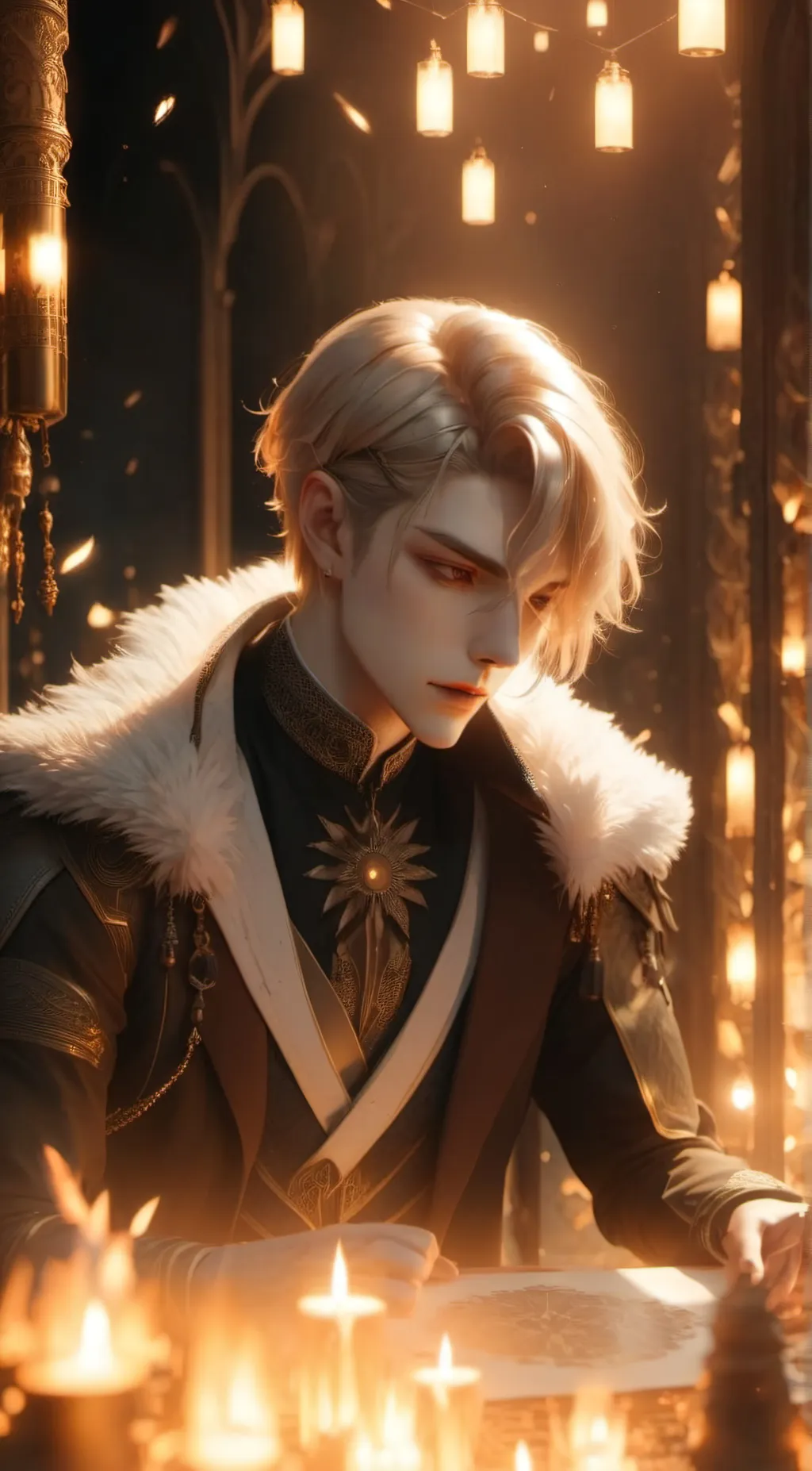 ai character: king lewis background