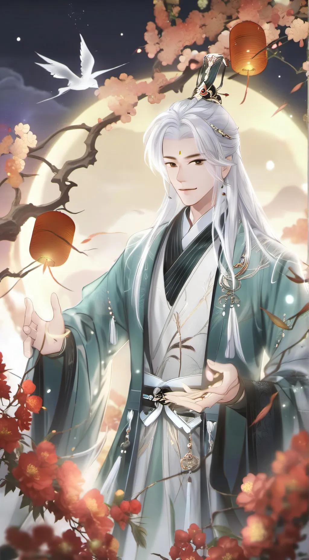 ai character: Zhao Yue Liang background