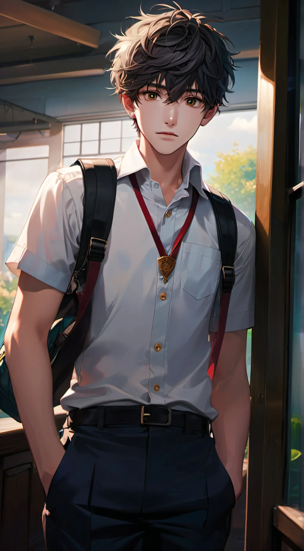 ai character: David background
