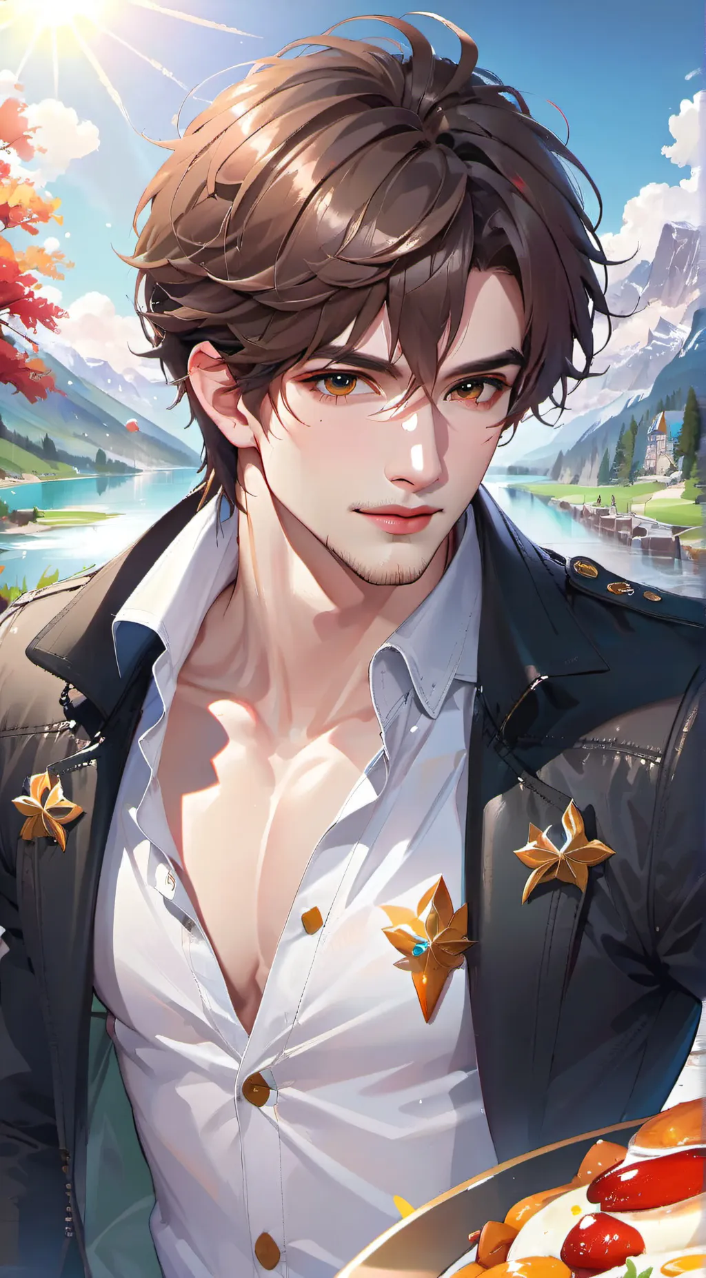 ai character: Fredd background
