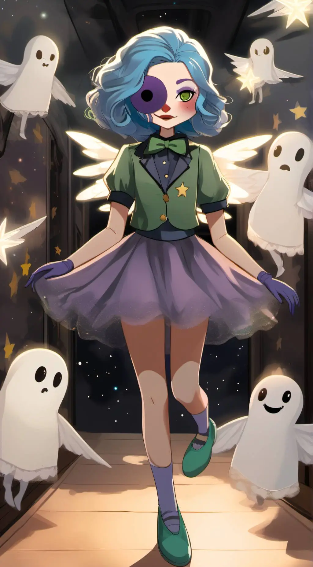 ai character: BELLE THE BALLERIN background