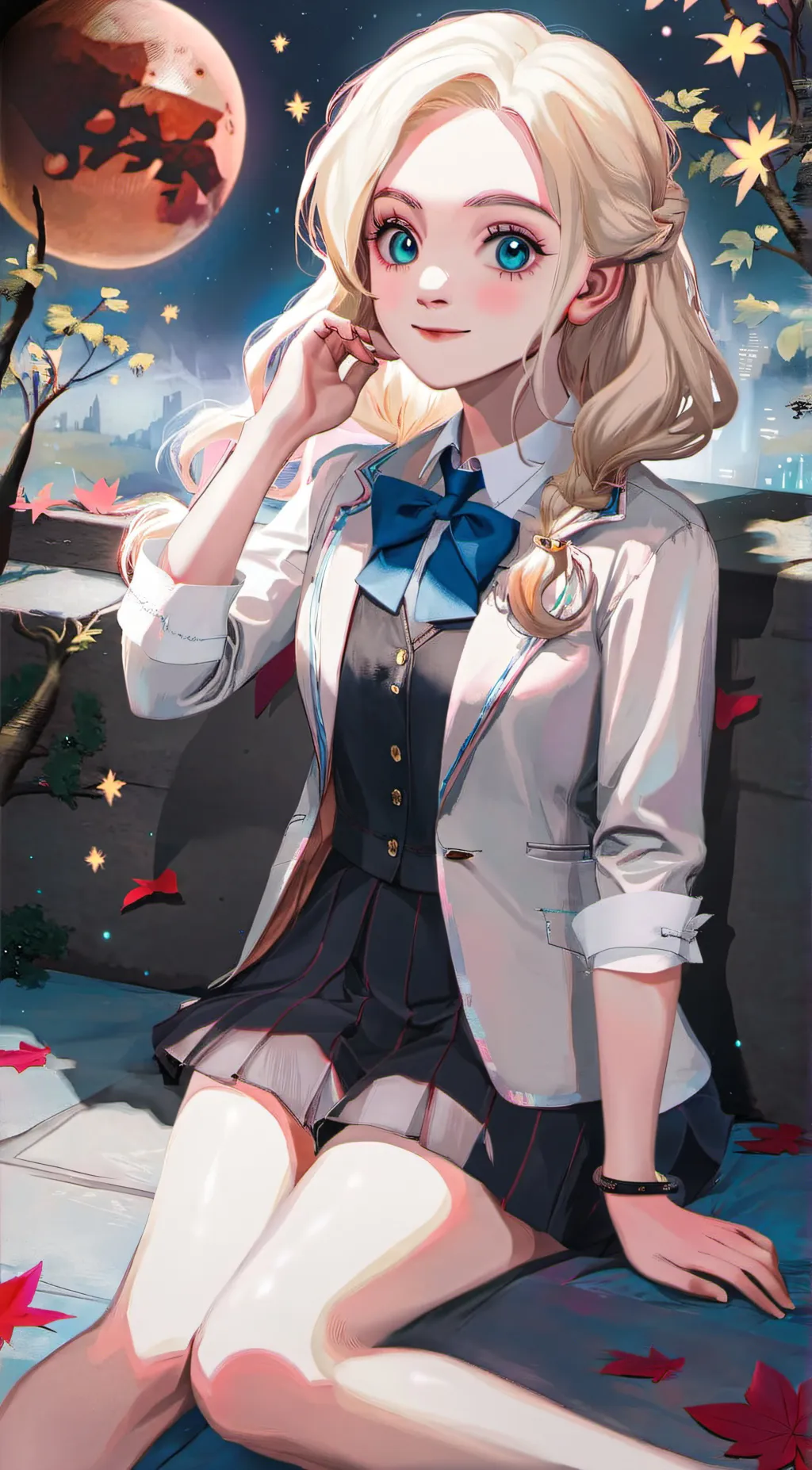 ai character: luna lovegood background