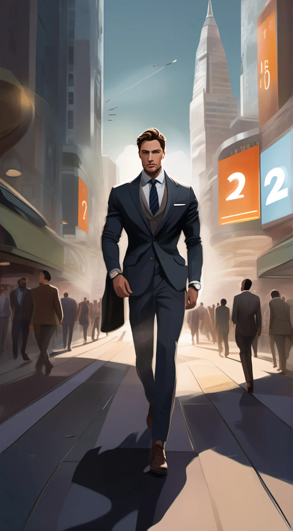 ai character: 3 background