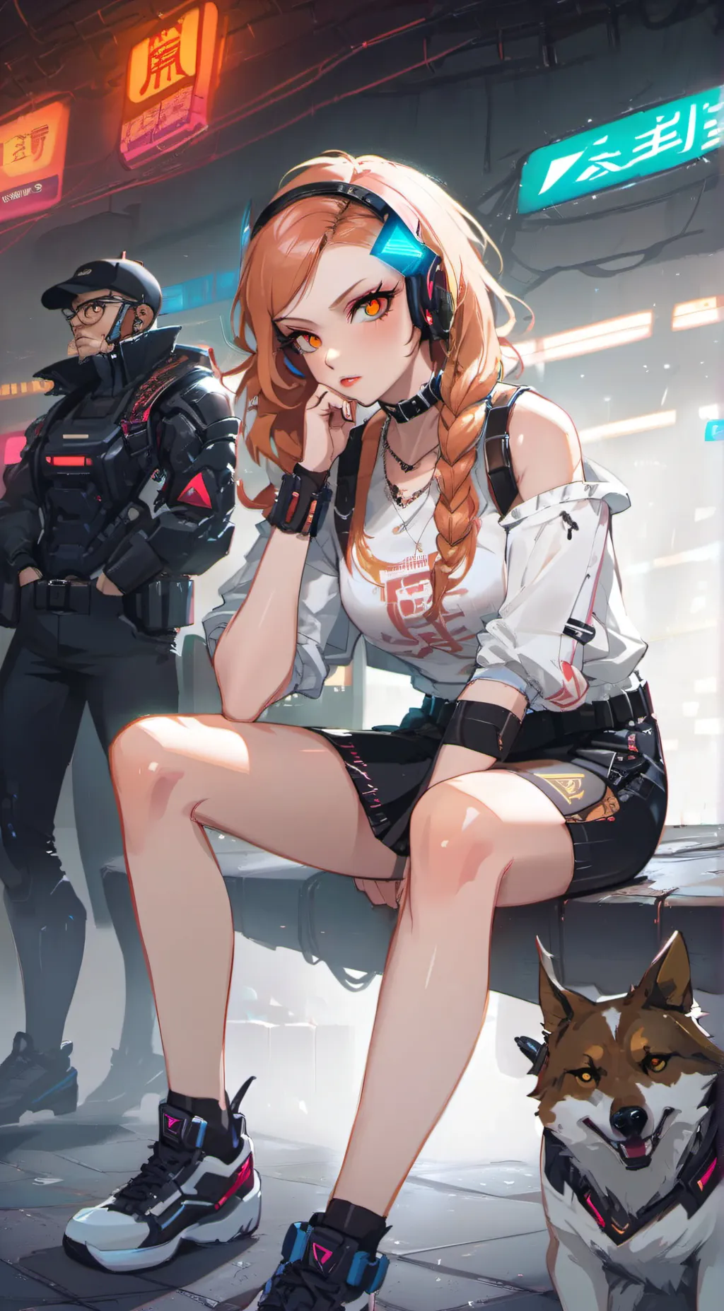 ai character: ali background
