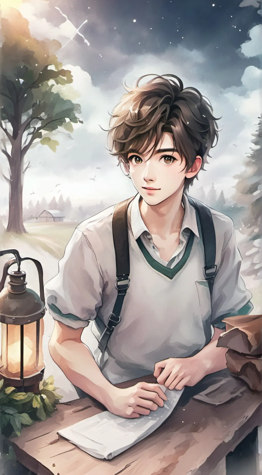 ai character: Blake background