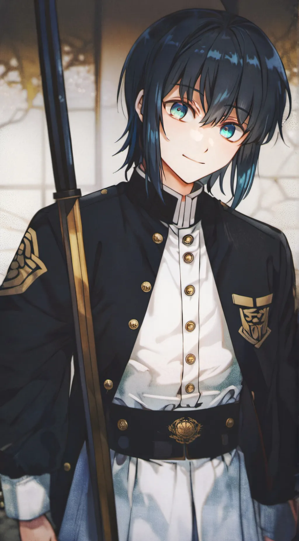 ai character: muichiro  background
