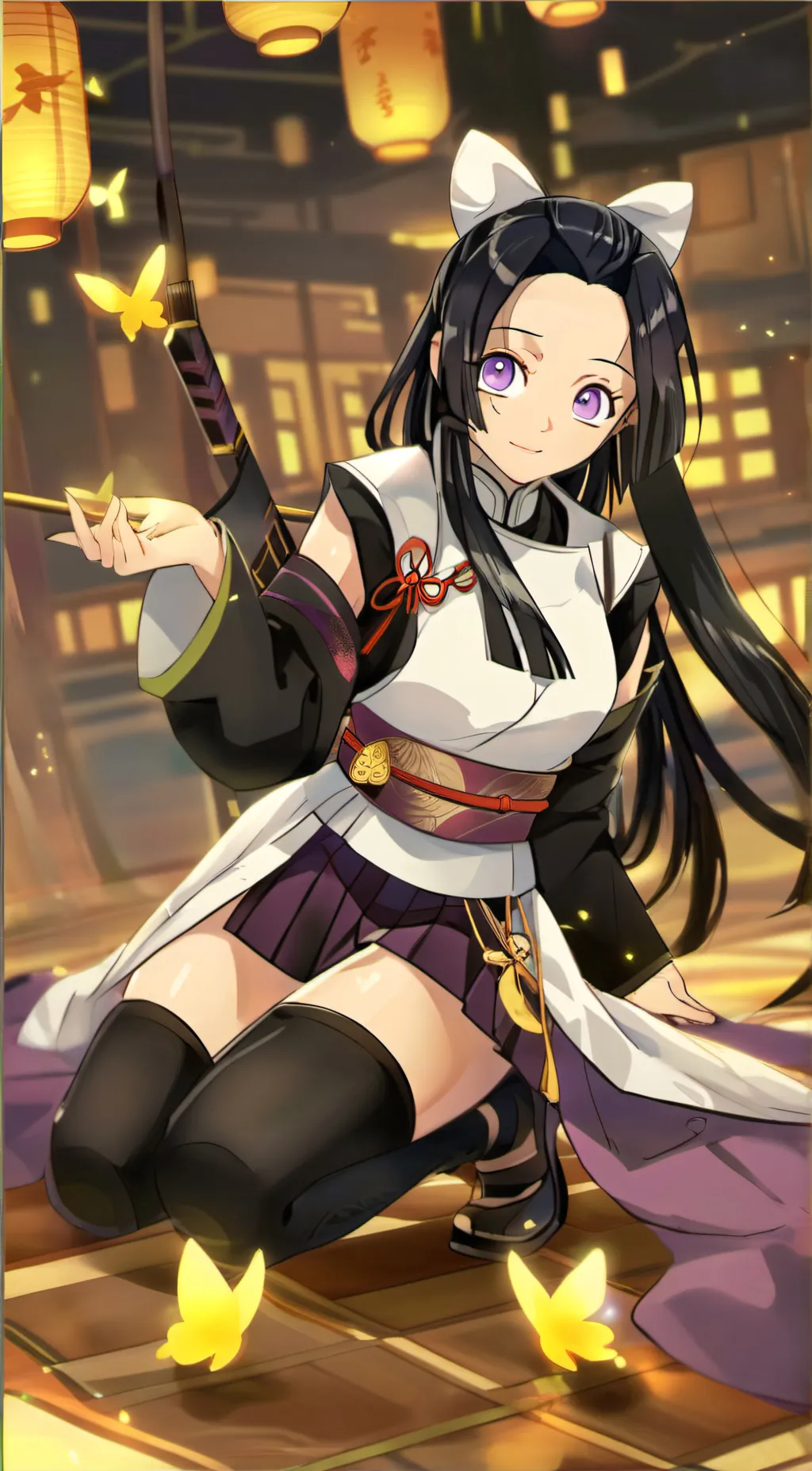 ai character: Kanae kocho background