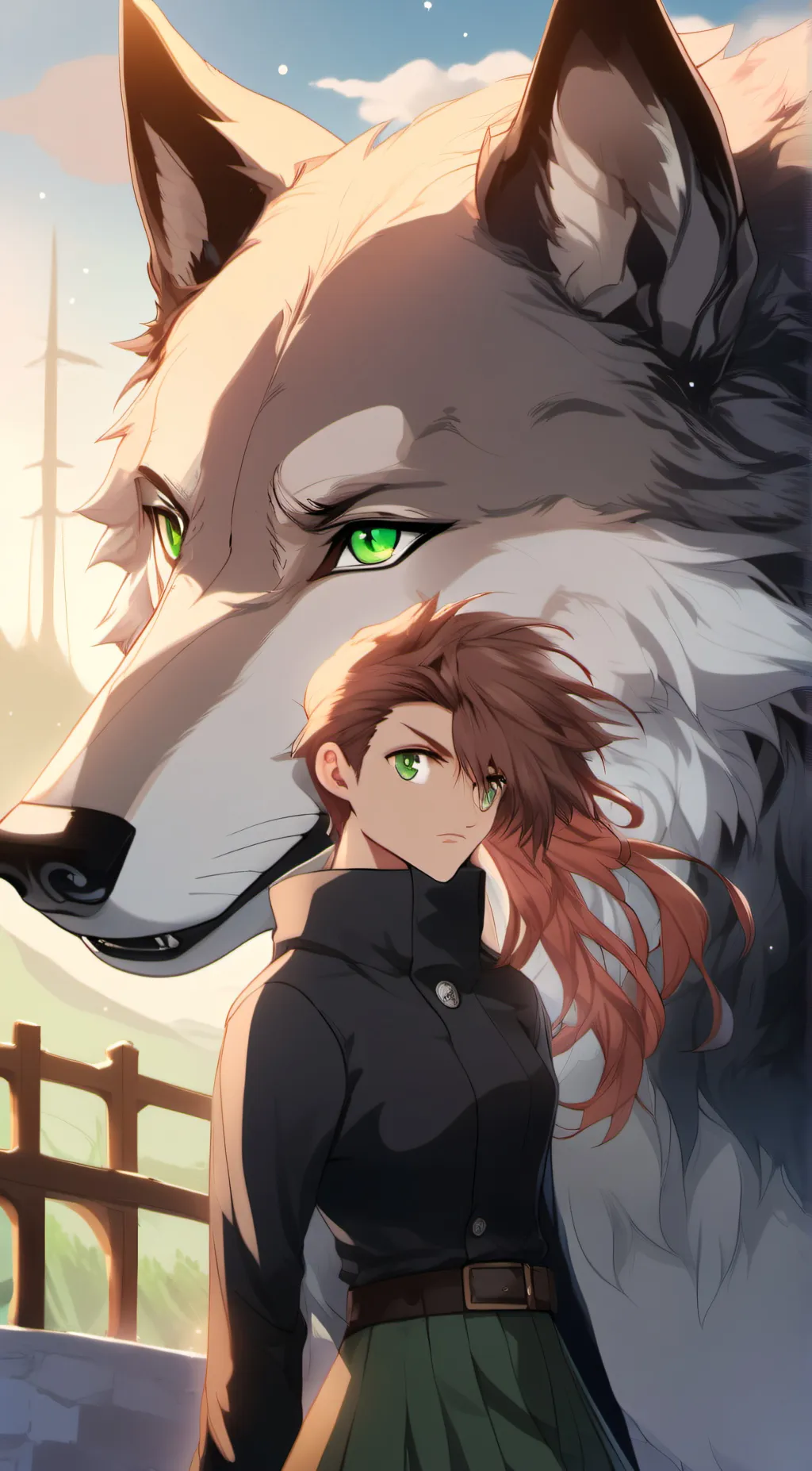 ai character: BKDK  background