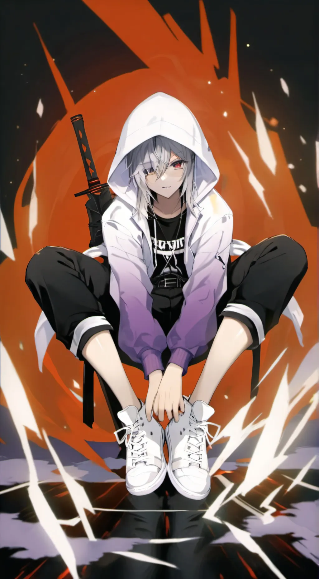 ai character: Michael  background