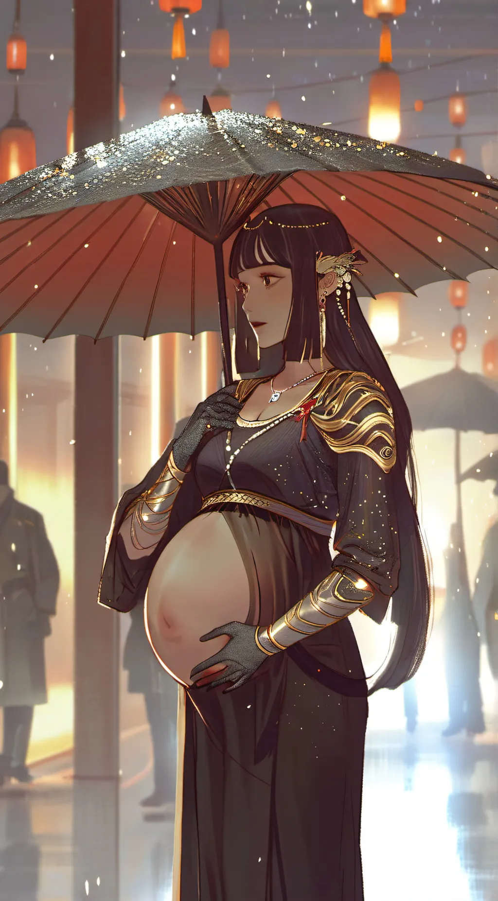 ai character: Female Muto  background