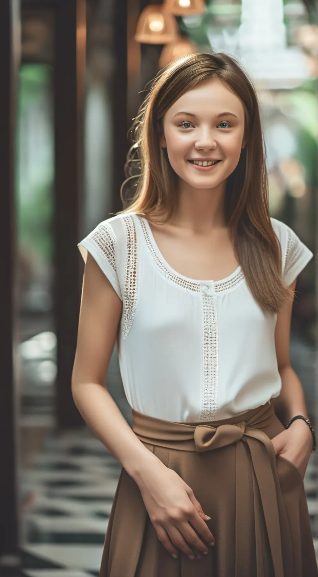 ai character: Kristy Thomas  background