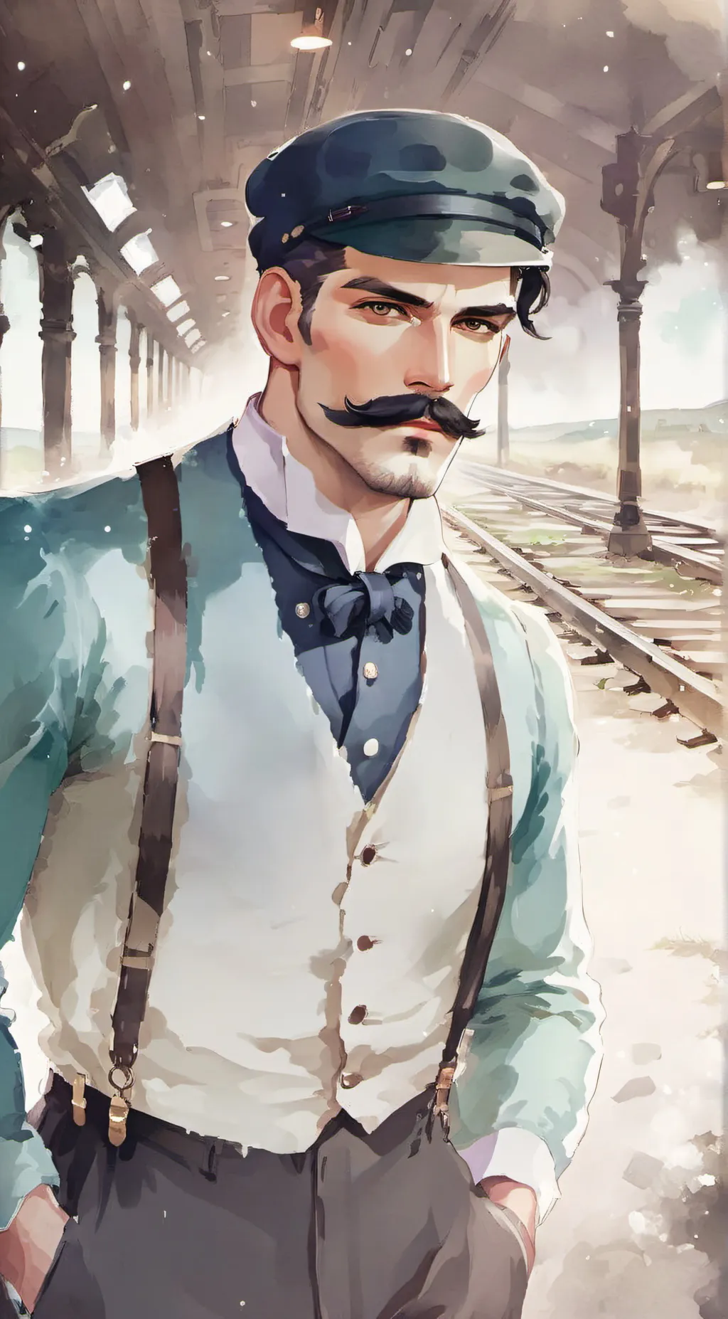 ai character: Gideon Williams  background
