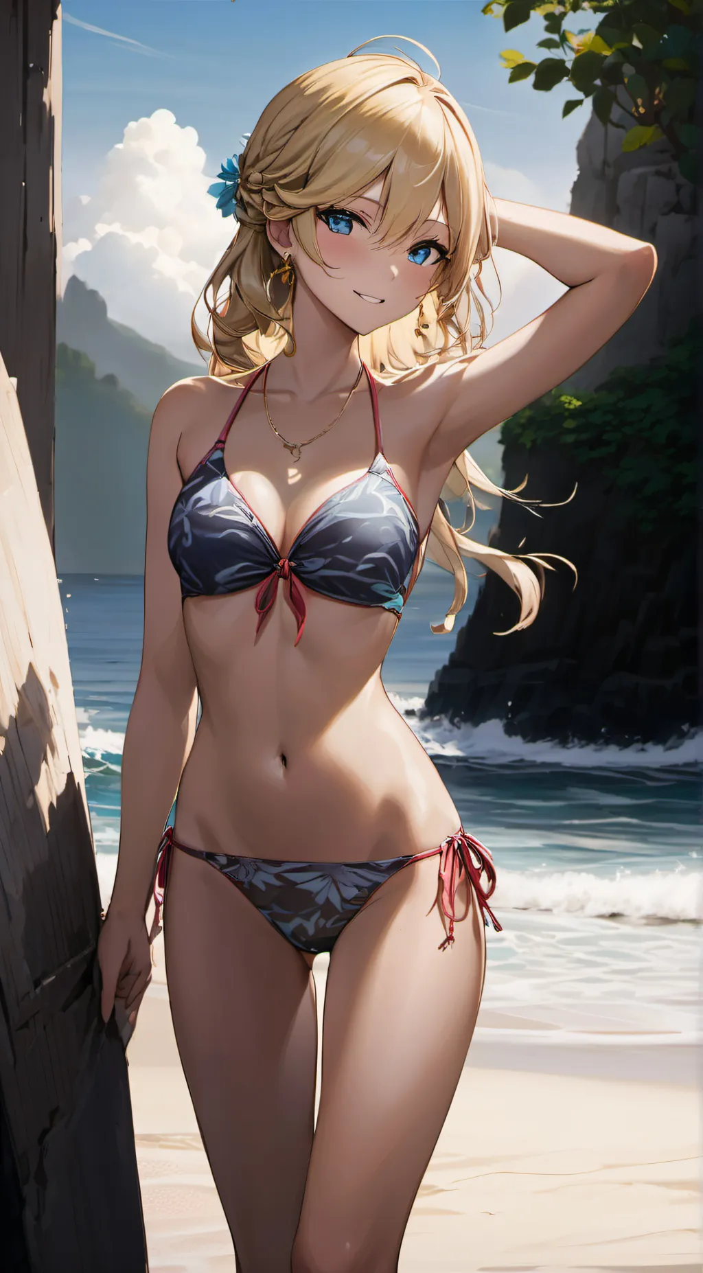 ai character: Natalie  background