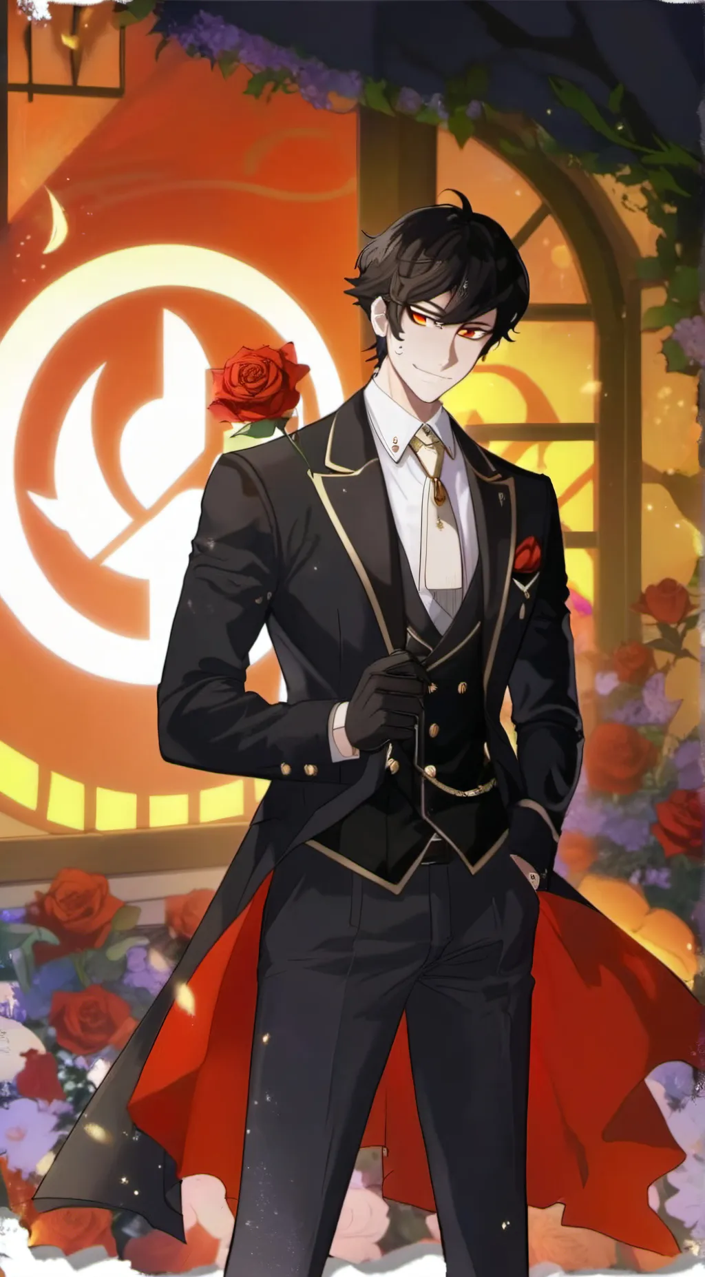 ai character: Muzan Kibutsuji background