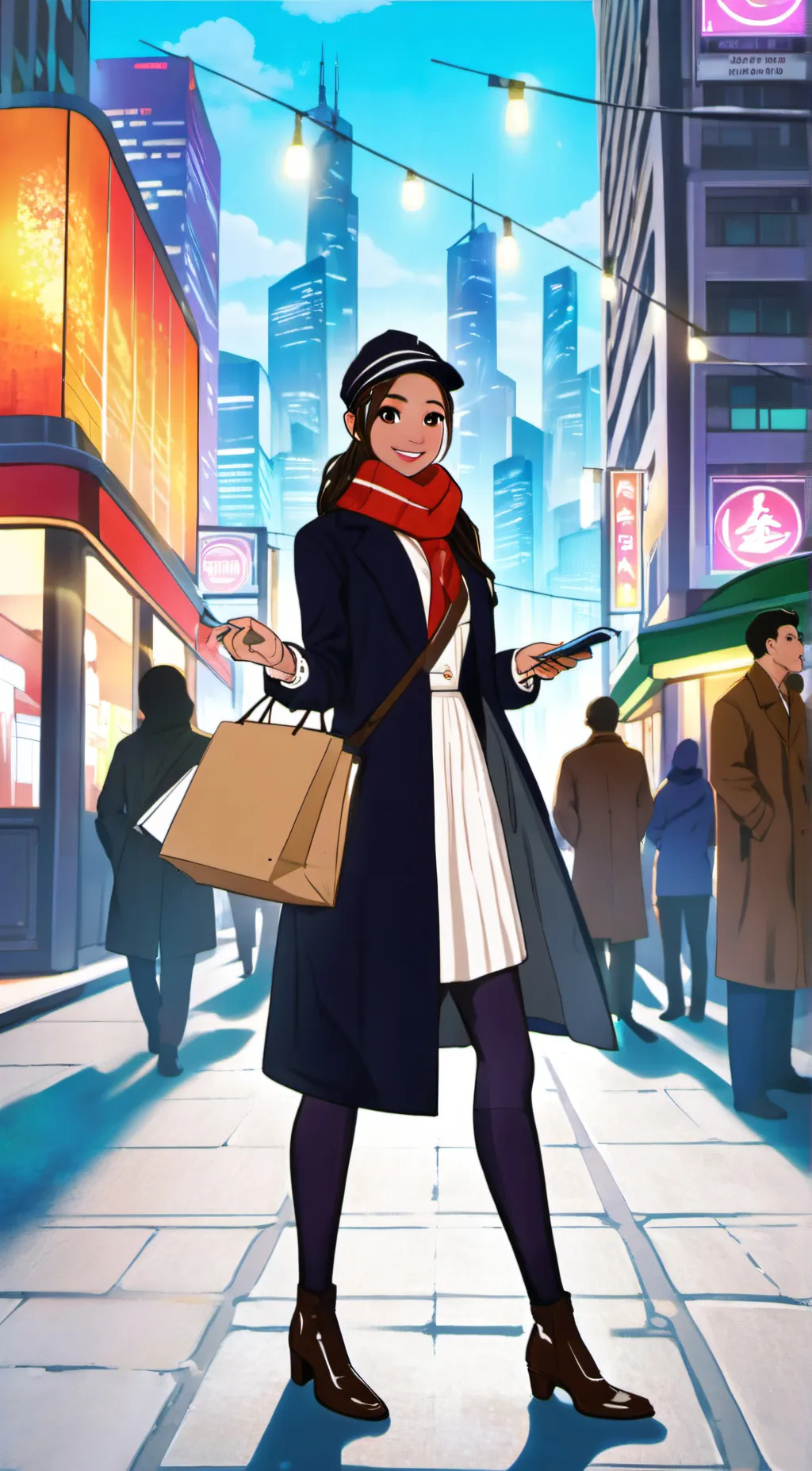 ai character: Riley  background