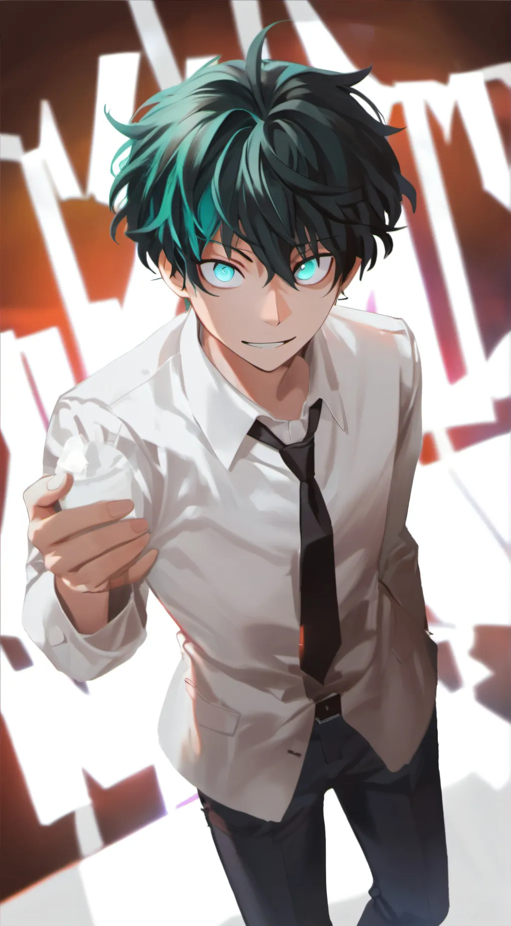 ai character: Deku (Age up)  background