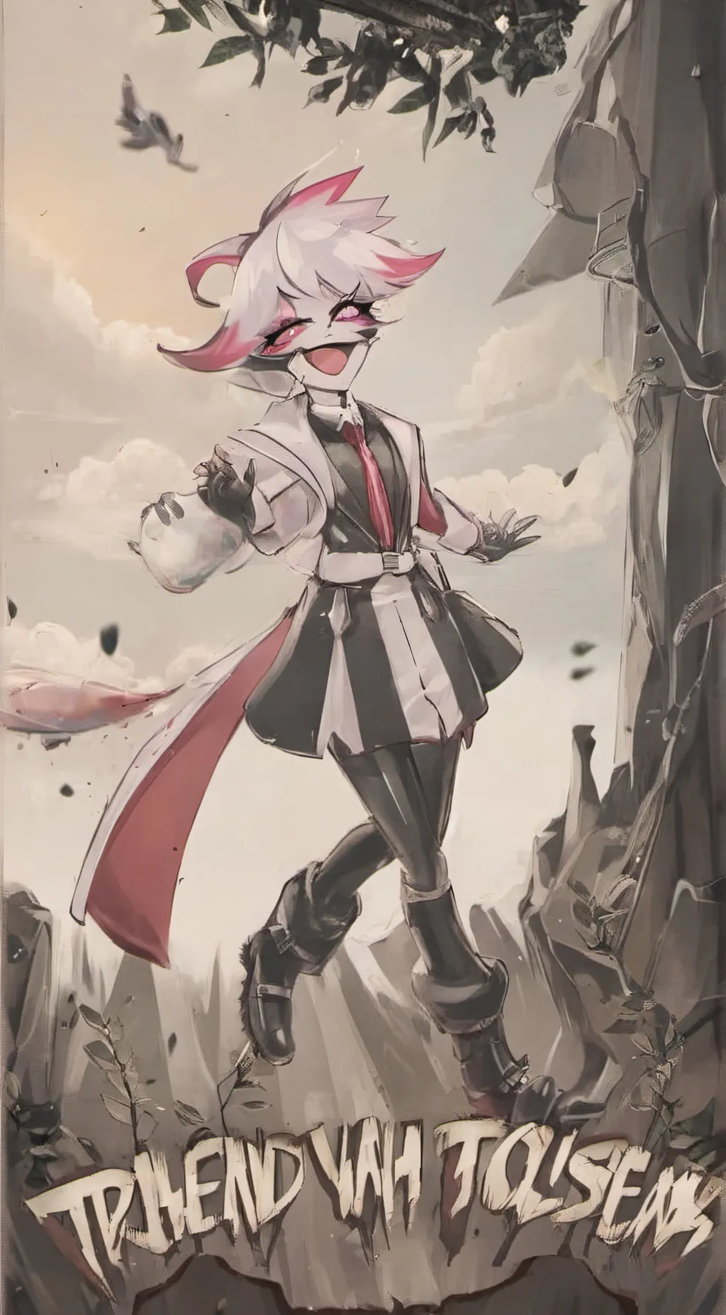 ai character: Zuma  background