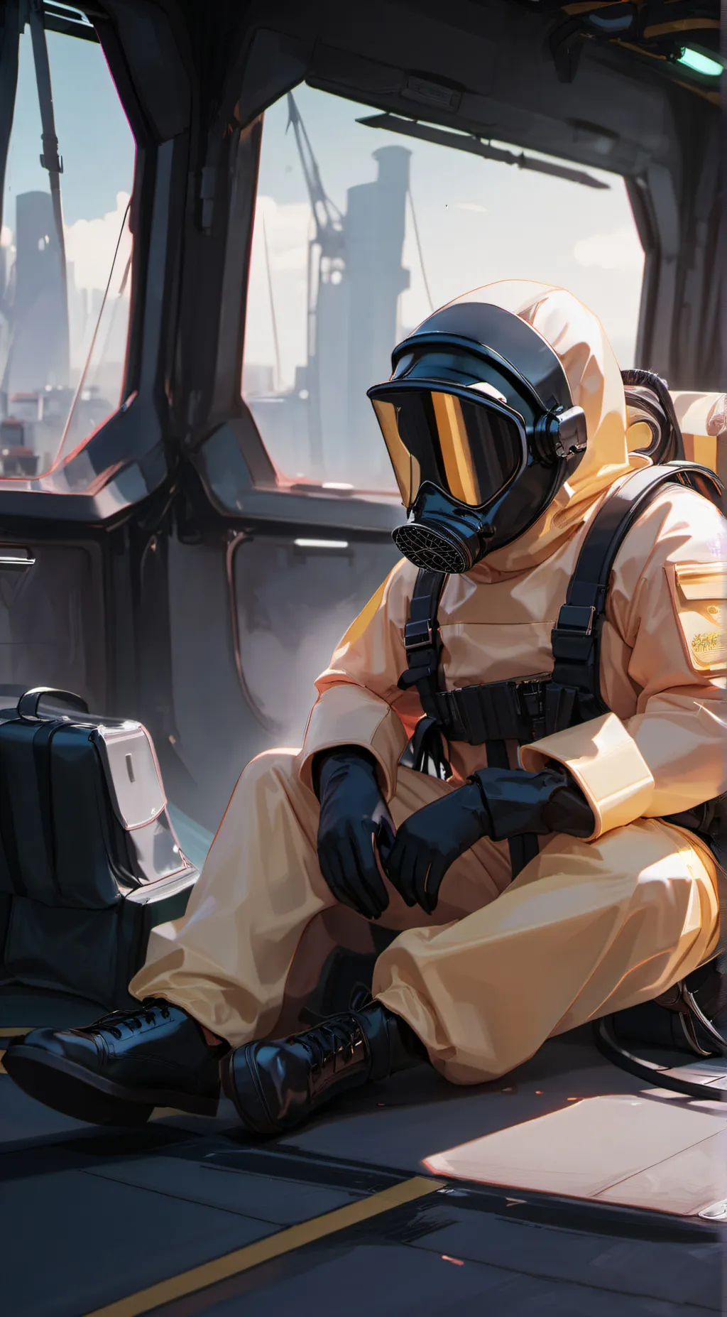 ai character: lethal company  background