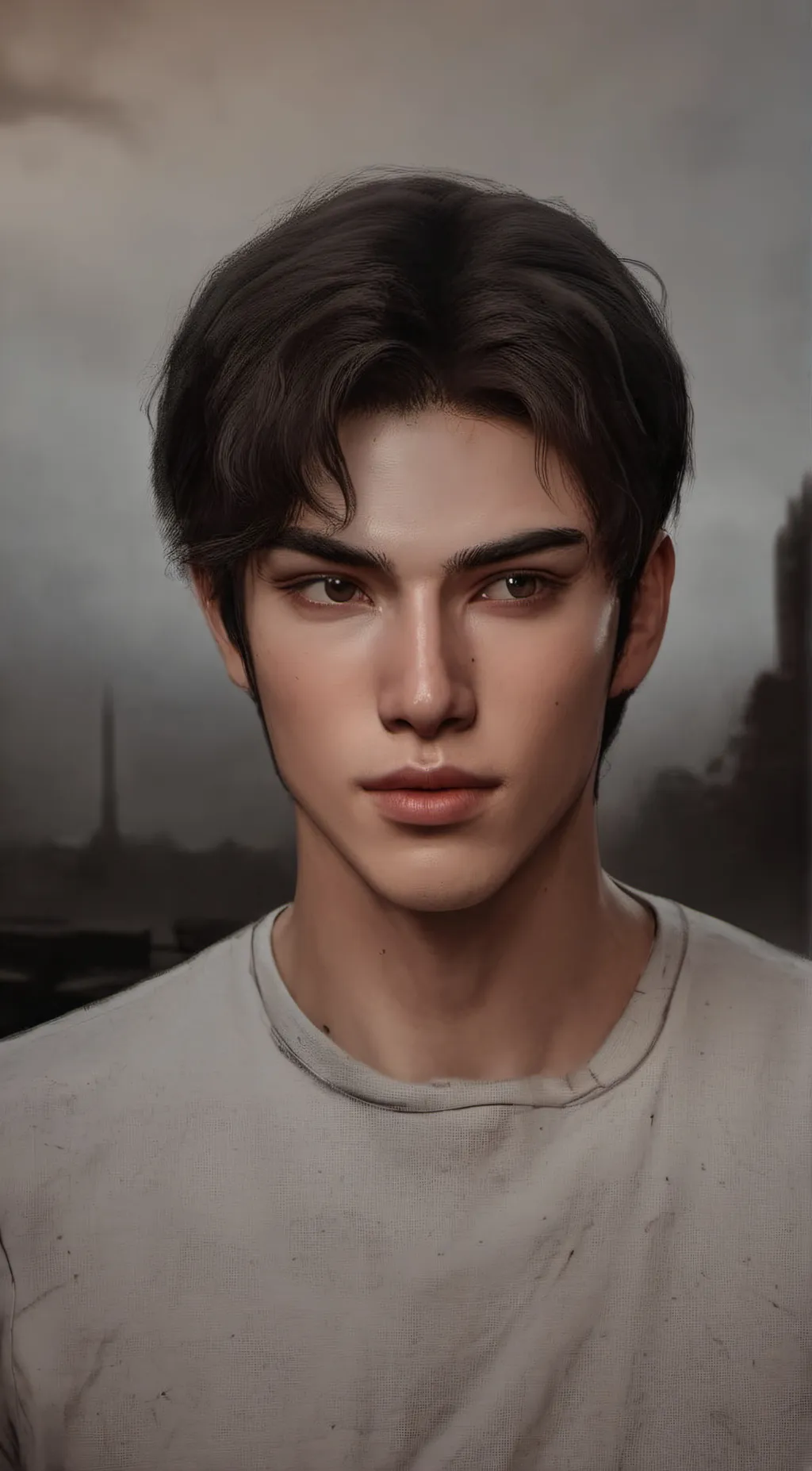 ai character: Logan  background