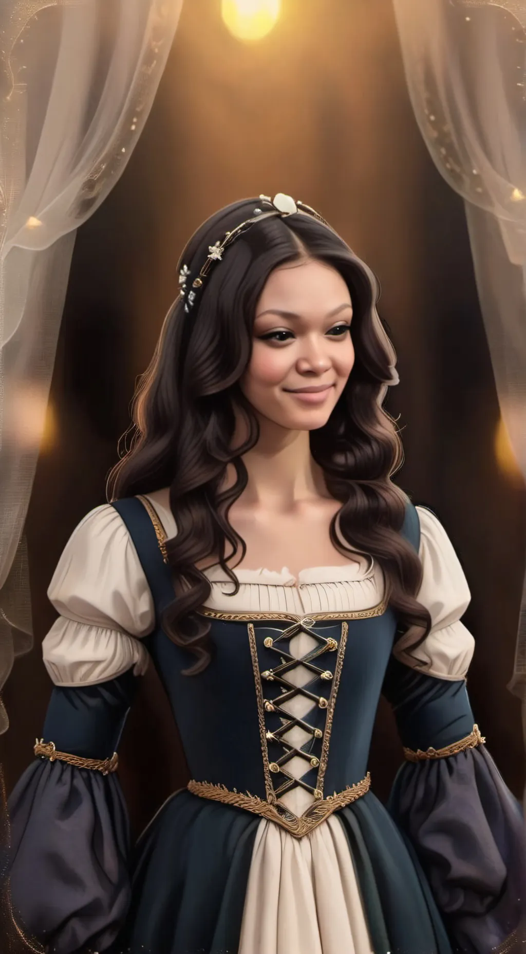 ai character: Prunela  background