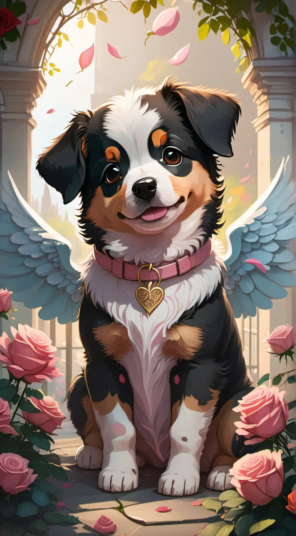 ai character: Lily background
