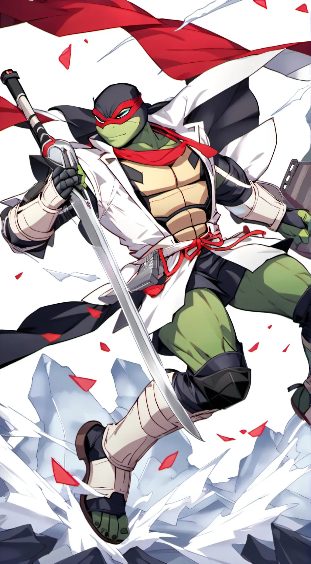 ai character: Raphael (Future) background