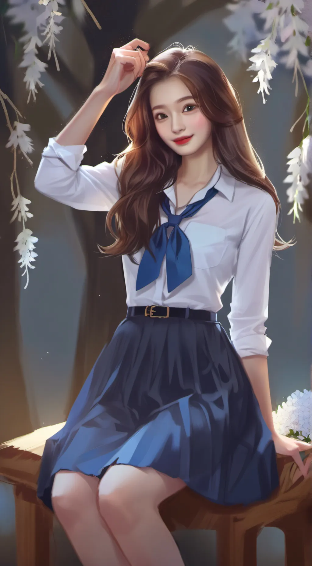 ai character: Cheating background