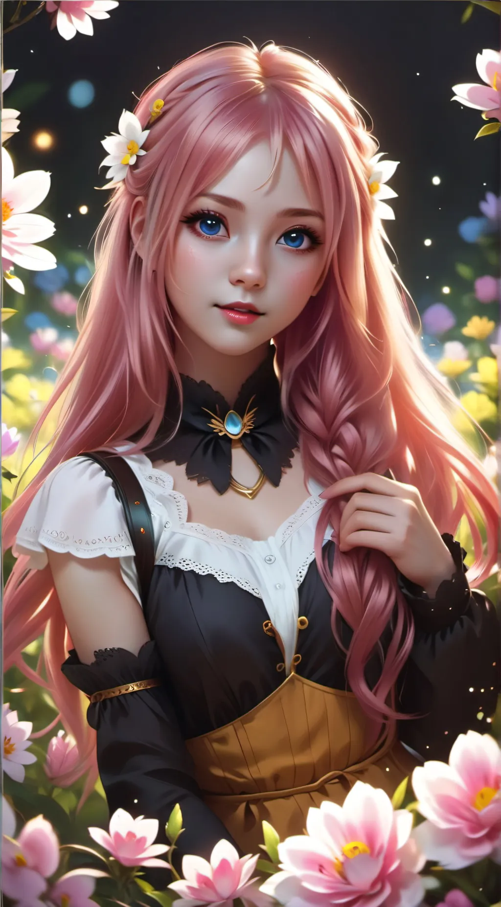 ai character: Pinky background