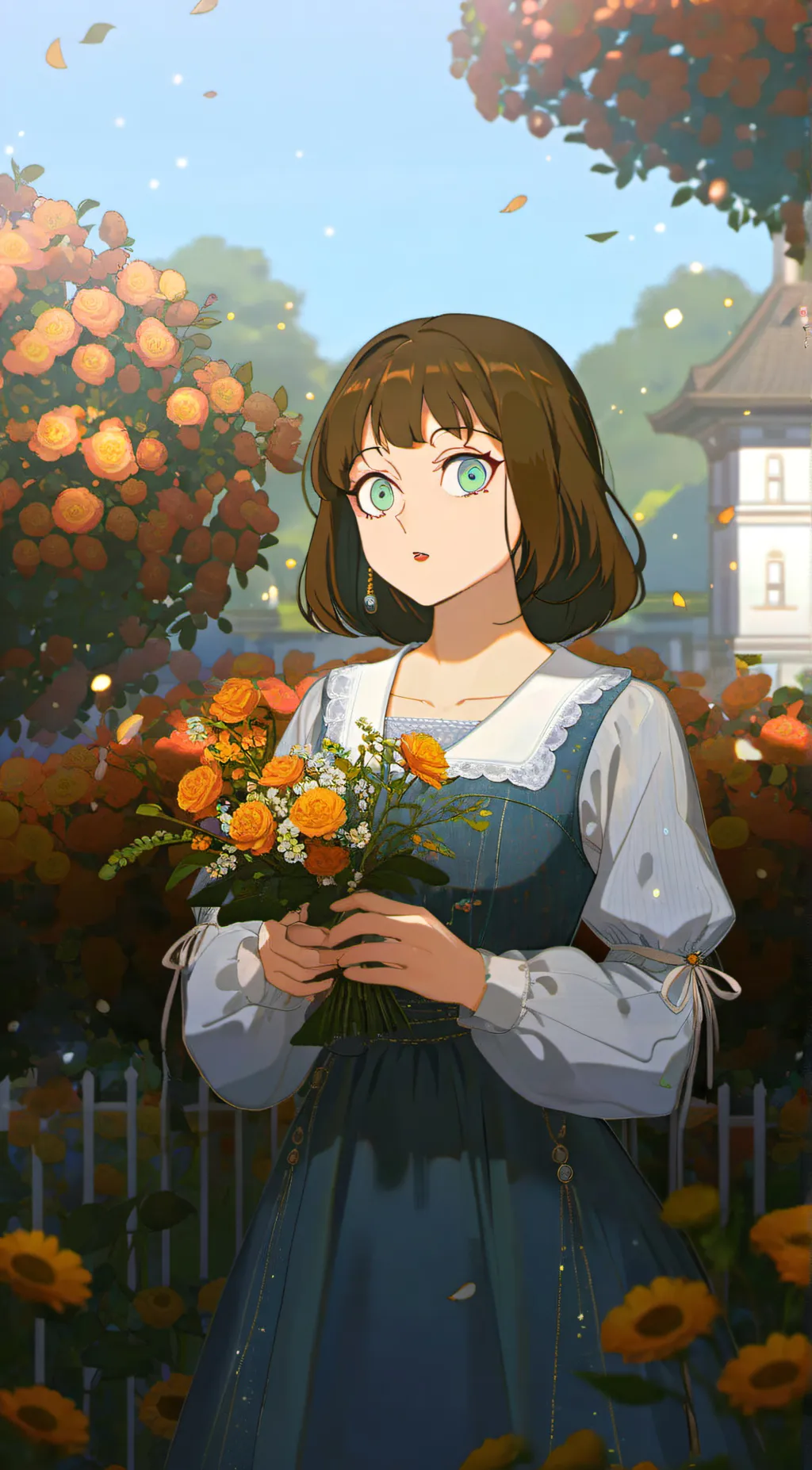 ai character: Mrs Tweek  background