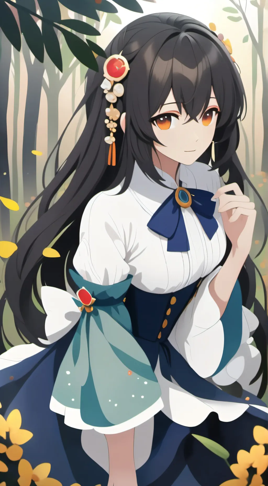 ai character:  Sasuke background