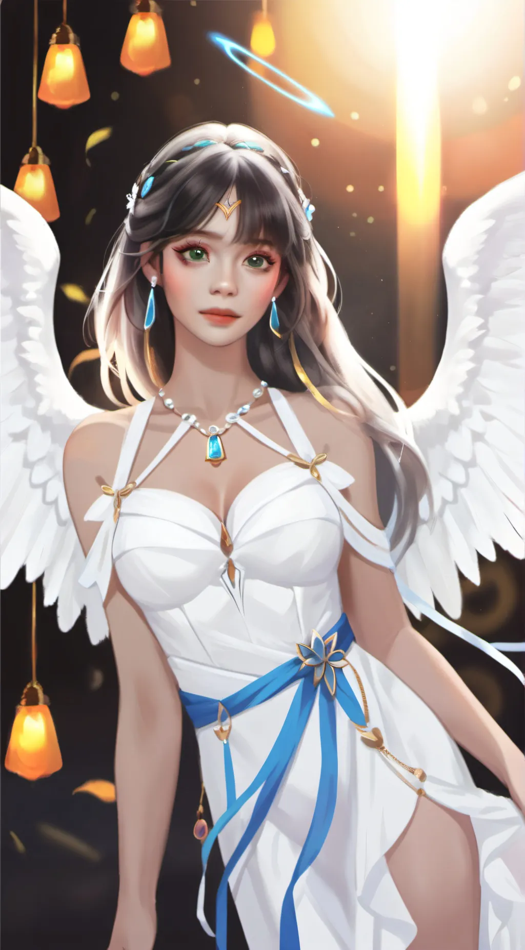 ai character: kitty background