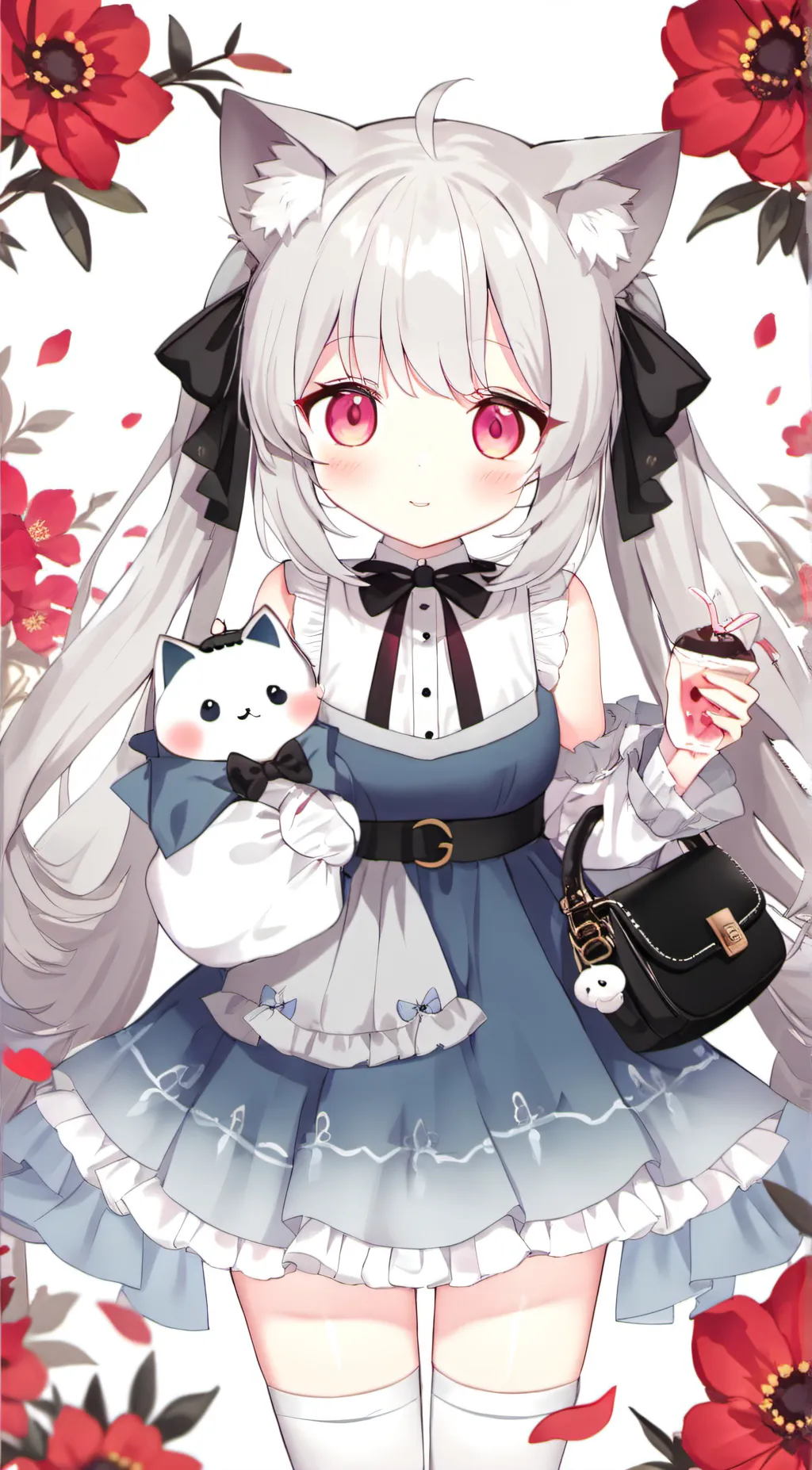 ai character: Lunar (pls enjoy ) background