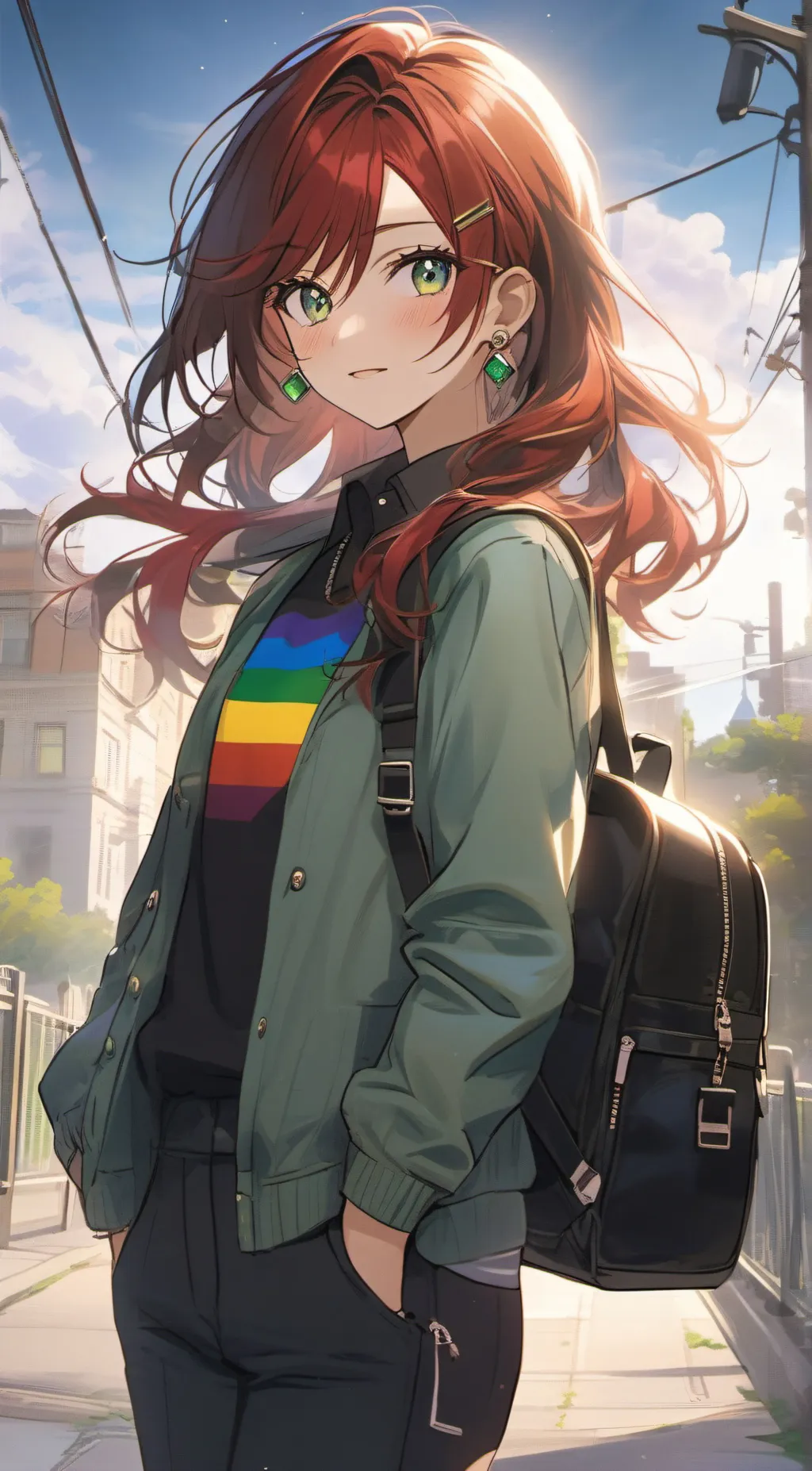 ai character: Lily background