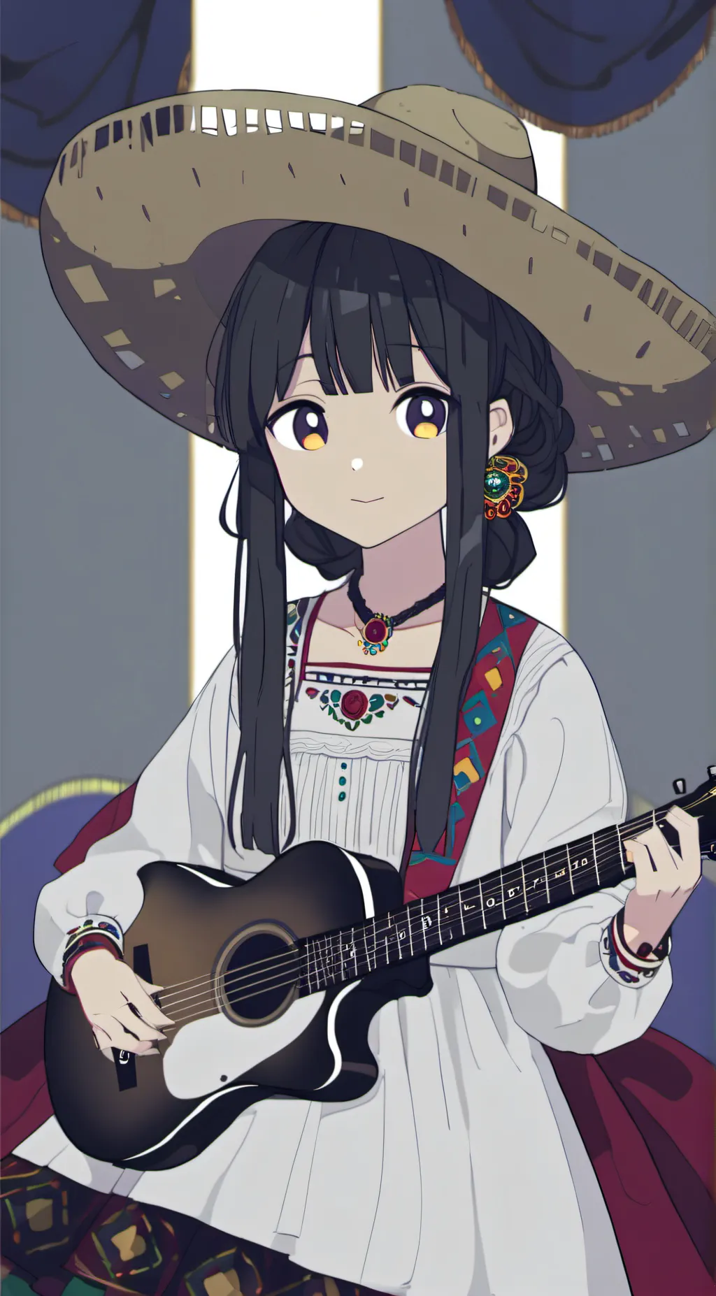 ai character: Rin background