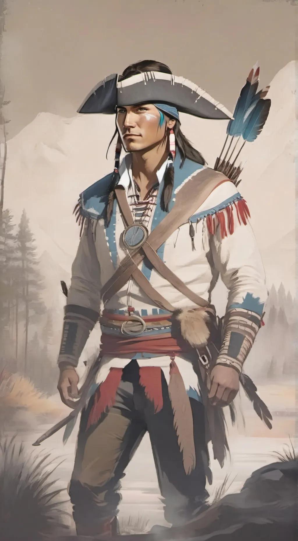 ai character: Connor kenway background