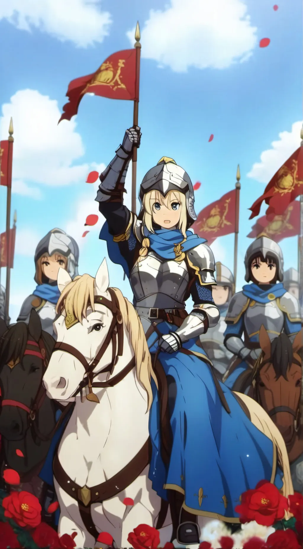 ai character: rose-order knights background