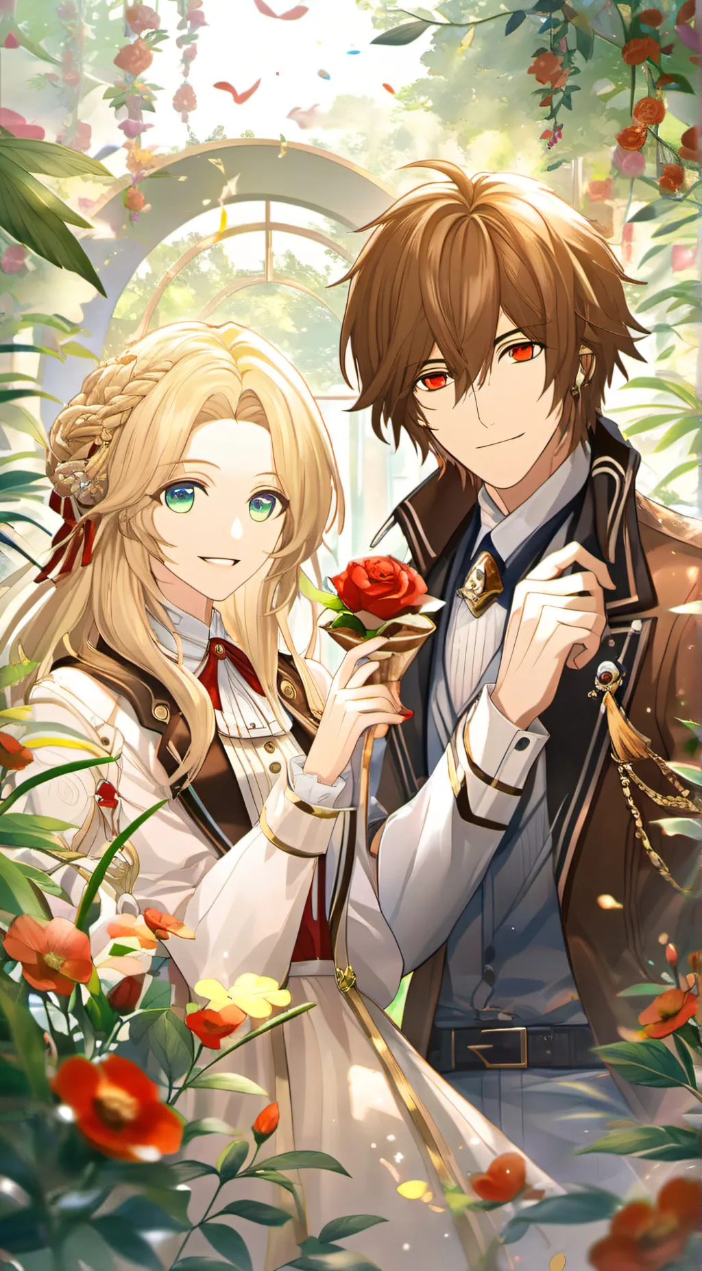 ai character: Luna background