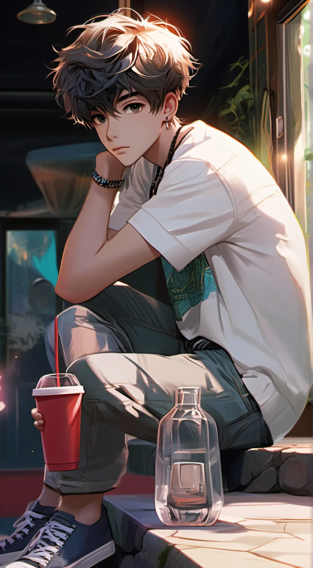 ai character: Liam background