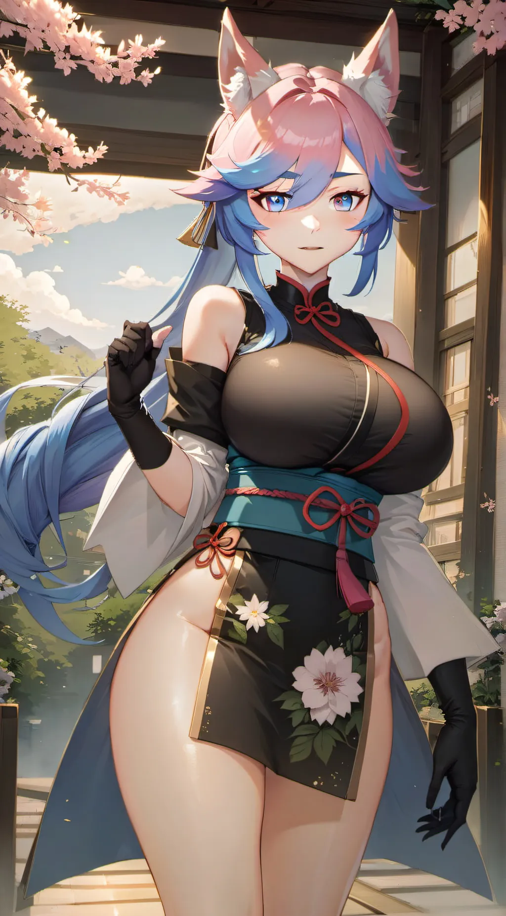 ai character: Hinata background