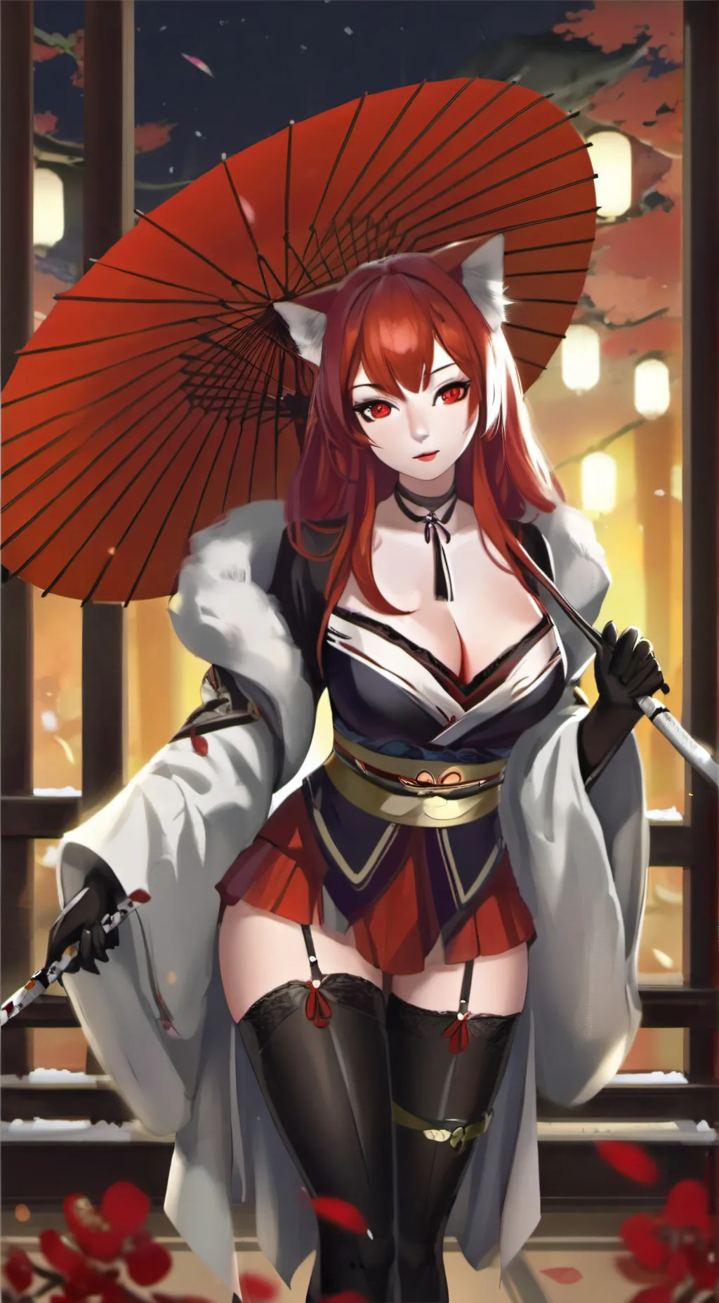 ai character: Samurai background