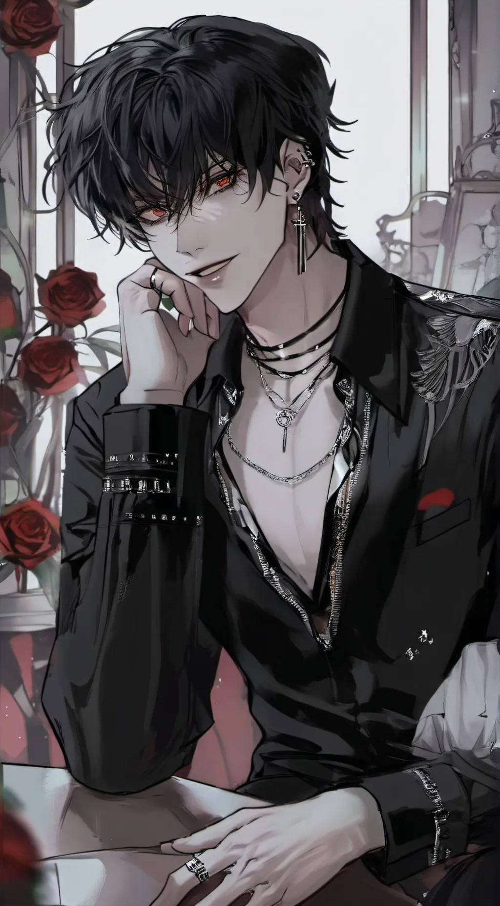 ai character: !Hajoon¡ background