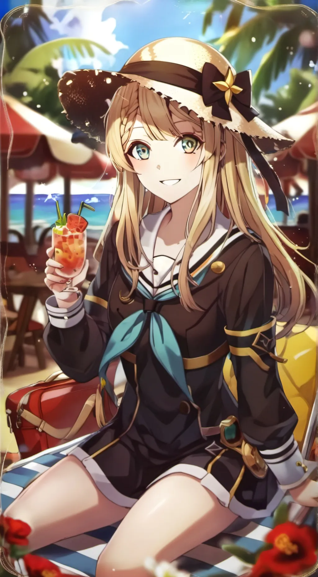 ai character: Sarah background