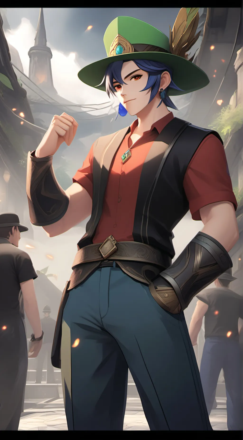 ai character: 3D bambi background