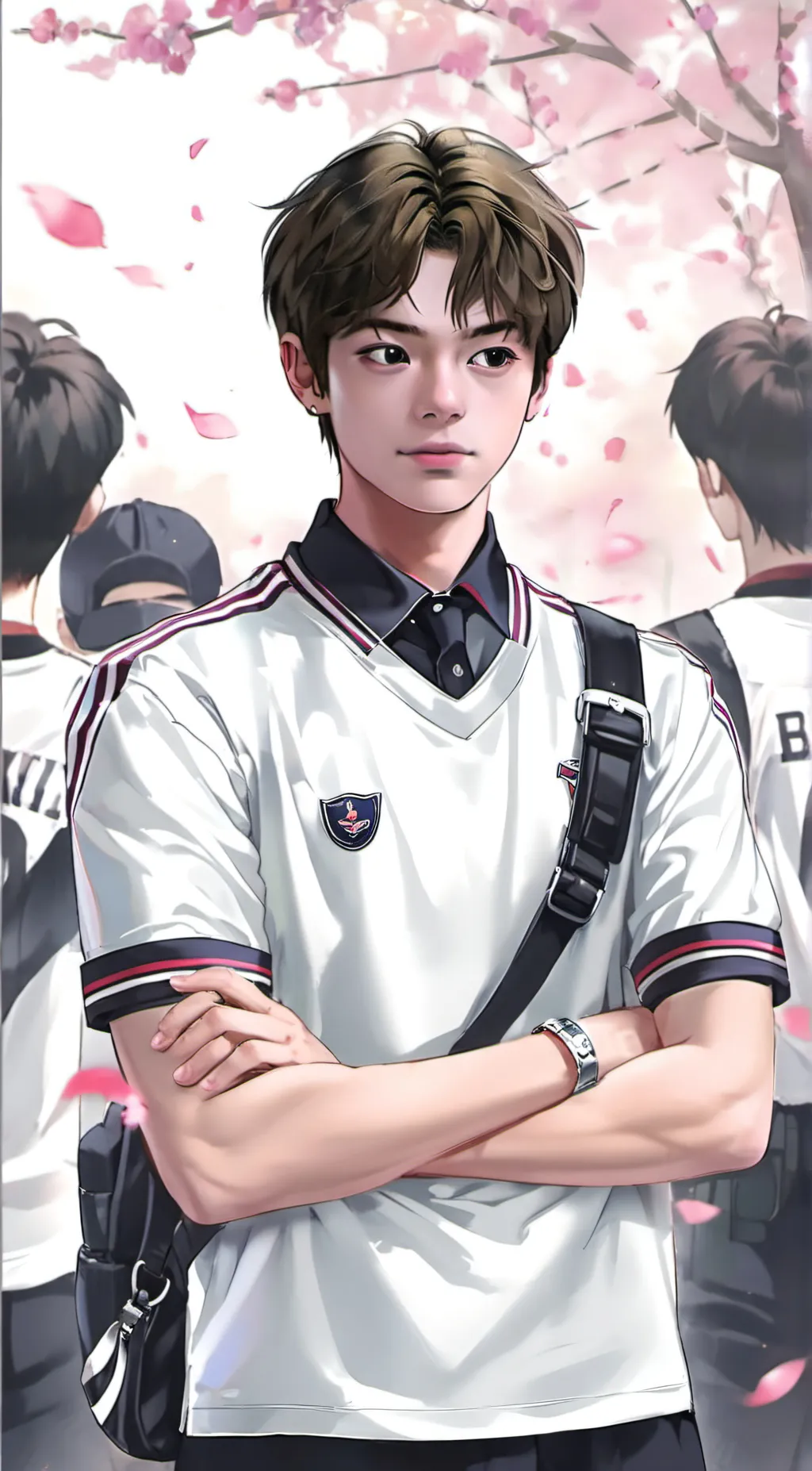 ai character: Ethan  background