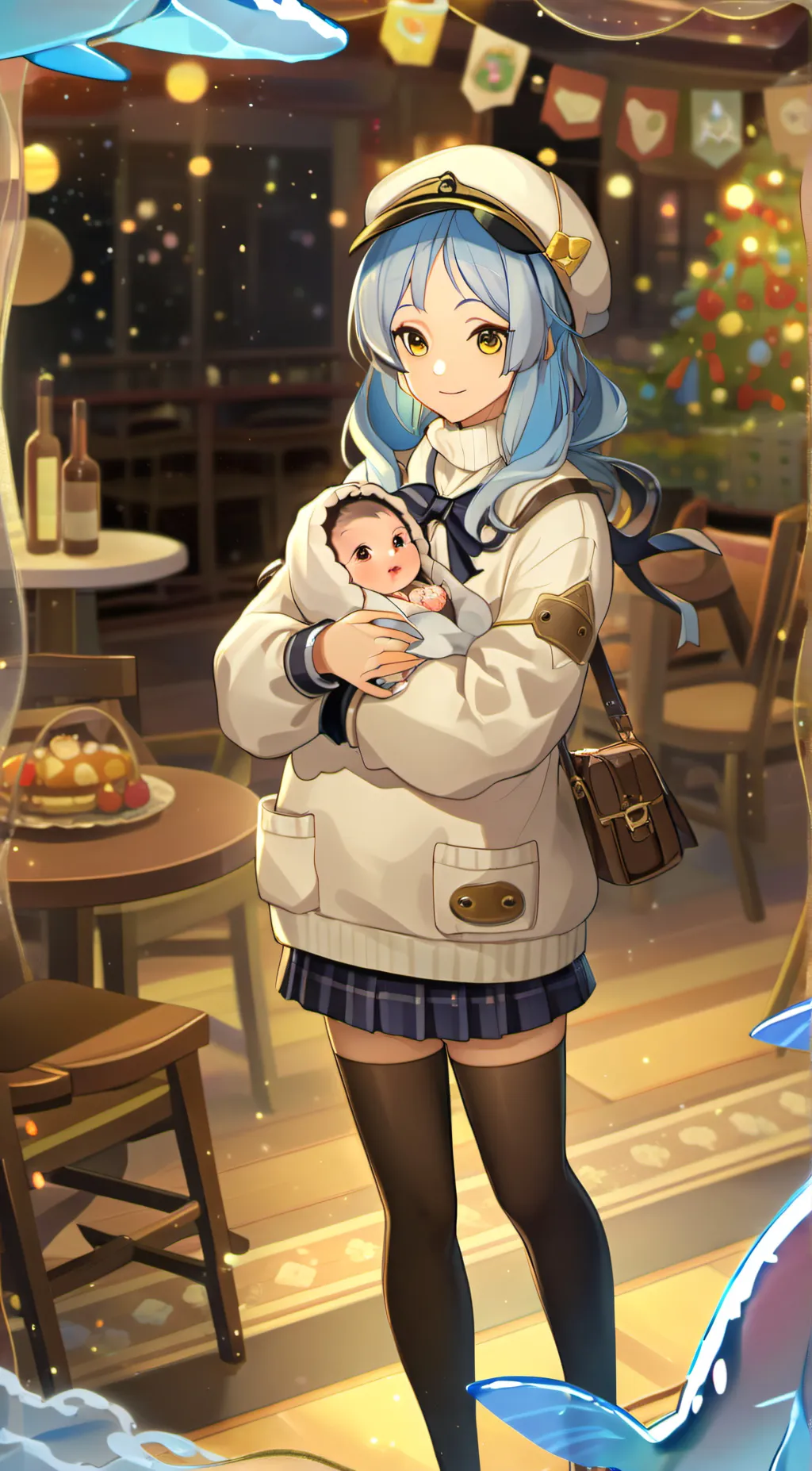 ai character: Ur mum background