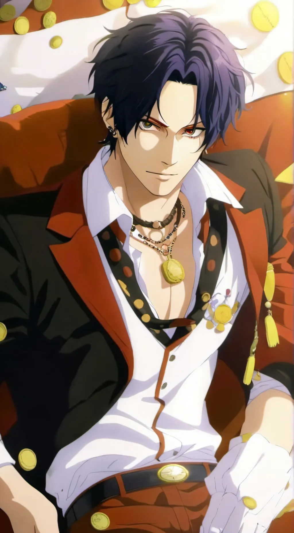 ai character: Portgas D. Ace background
