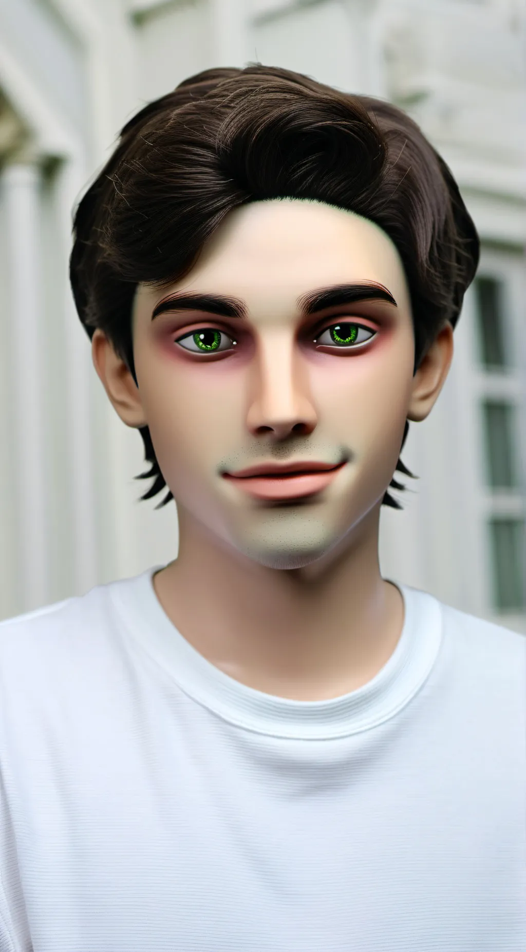ai character: blake background