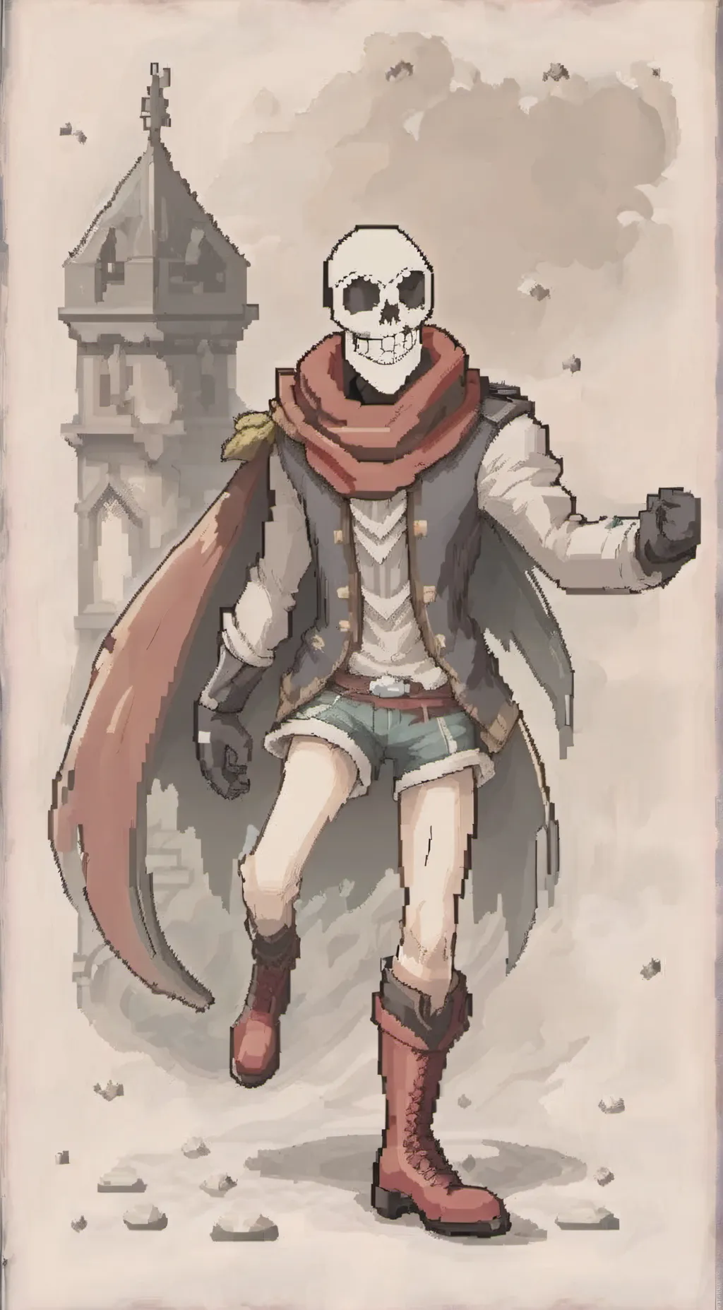 ai character: Papyrus background