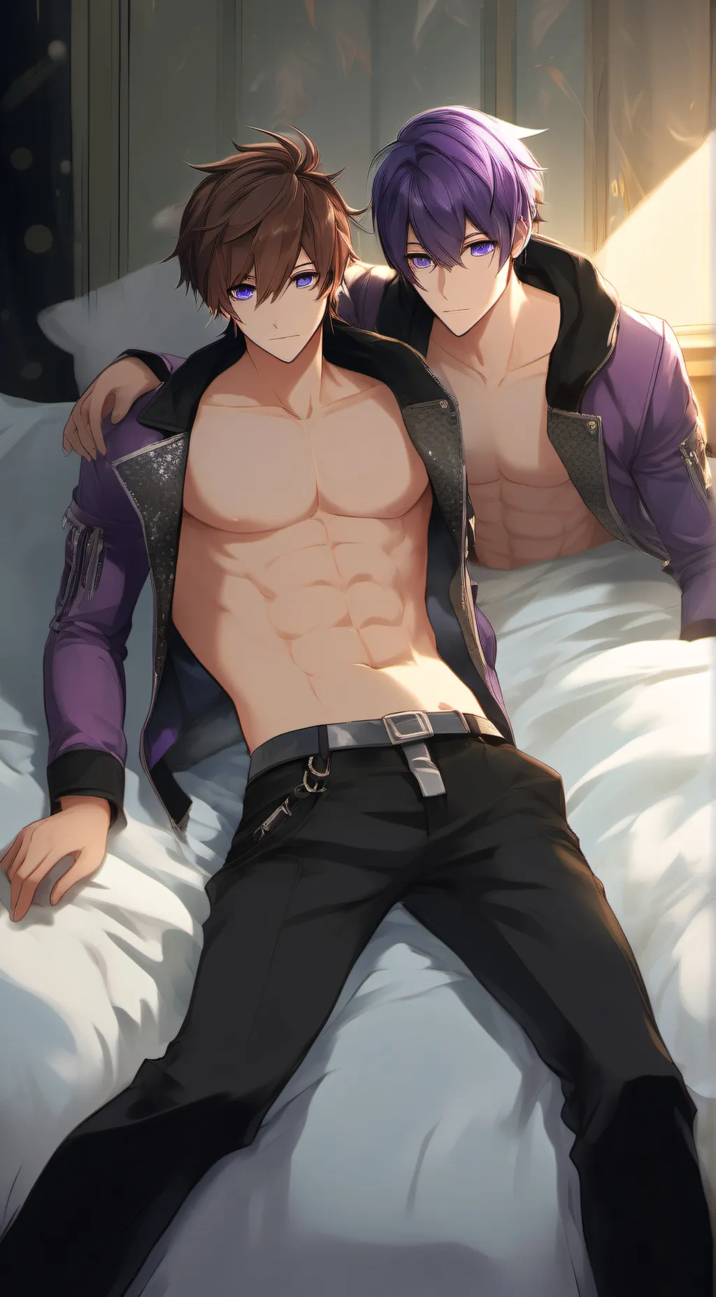 ai character: William & Michael background